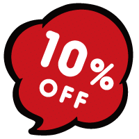 メンバーズ登録で全品10％OFF