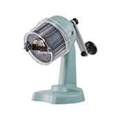 かき氷器 K-IS10 コンパクトふわふわかき氷器 レトロ手動タイプ 