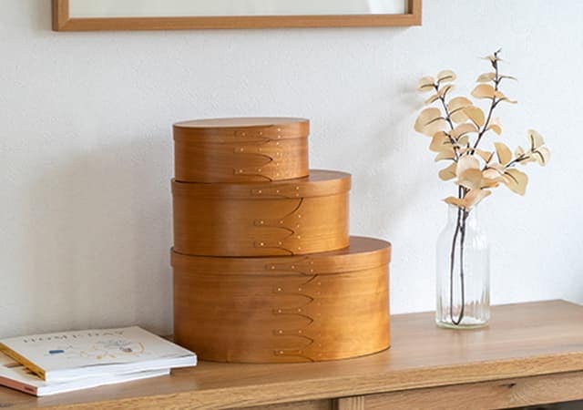 シェーカーボックス シェーカーオーバルボックス M [ナチュラル色] 