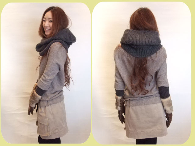 マーキー 眠いです 経済的 スヌード フード 付き コート 最初に 故障 メロディアス