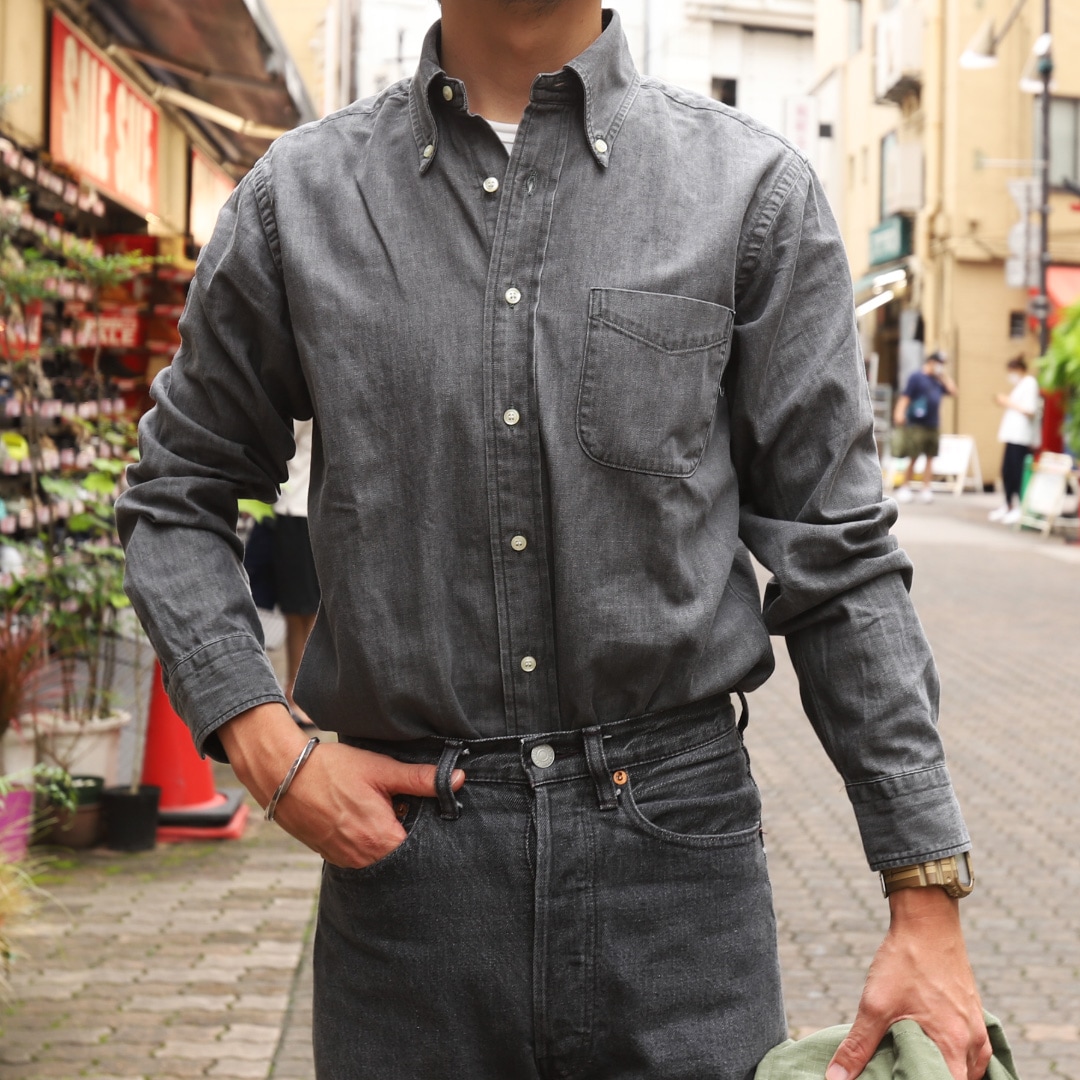 Workers Denim Modified Washed ワーカーズ デニムボタンダウンシャツの通販 Freeport 上野御徒町店