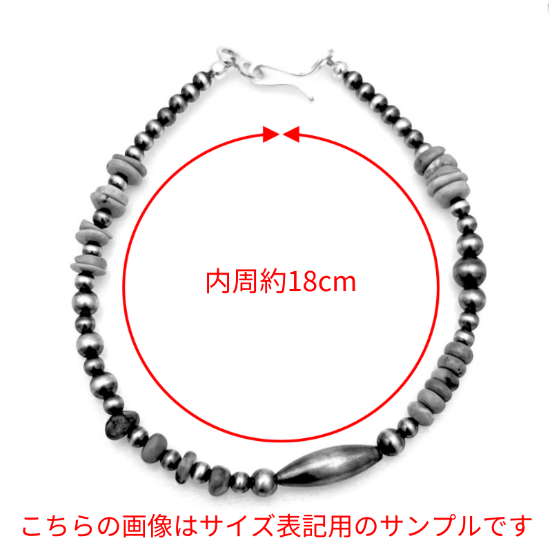 ブレスレットシルバー ナバホパール ブレスレット オニキス ナバホ