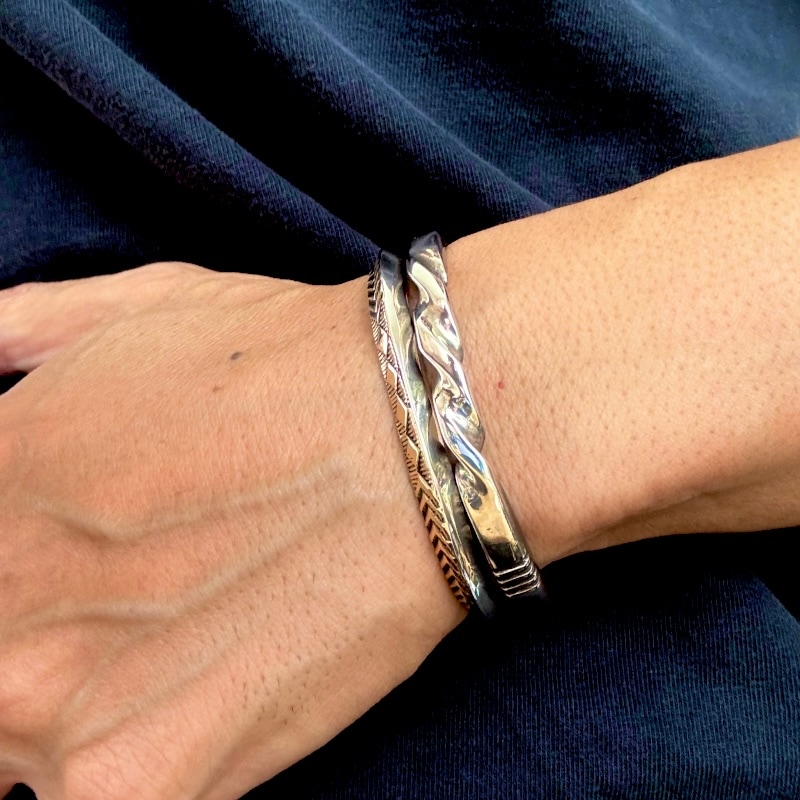 Bruce Morgan ブルースモーガン バングル 14K トライアングルワイヤー