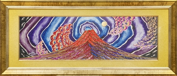 富士山の絵 通販 富士山絵画 販売 富士山画家 ユタカムラカミ Yutaka 