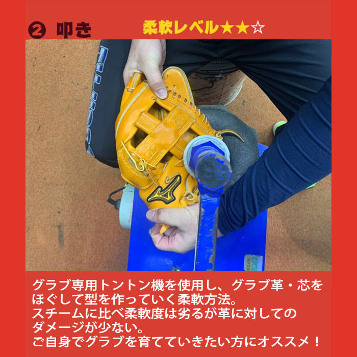 フジスポ グラブ型付け＆プロティオス仕上げ FUJISPO 【野球・ソフト】 グラブ グローブ ミット 硬式 少年硬式 軟式 少年軟式 一般 ボーイス  高校野球 スチーム加工 叩き 手揉み トリートメント JB 【※グラブと一緒にご購入ください】 (MAKE-PROTEIOS) | すべての商品 ...