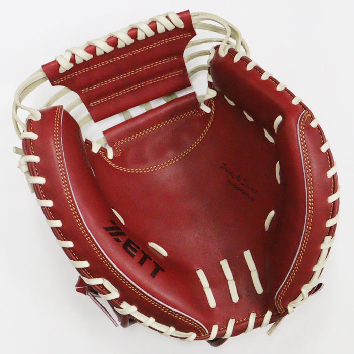 キャッチャーミット クロス巻き加工(ウェブ) フジスポ FUJISPO グラブ