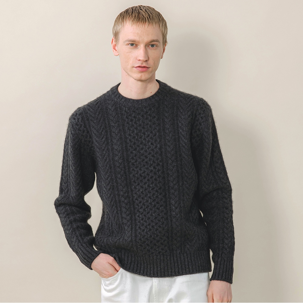 名門最高級✨️新品未使用タグ付き フカキ カシミヤ セーター ハイネック✨日本製 FUKAKINET | ABOUT