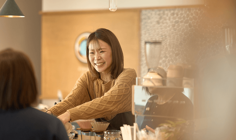 接客の様子