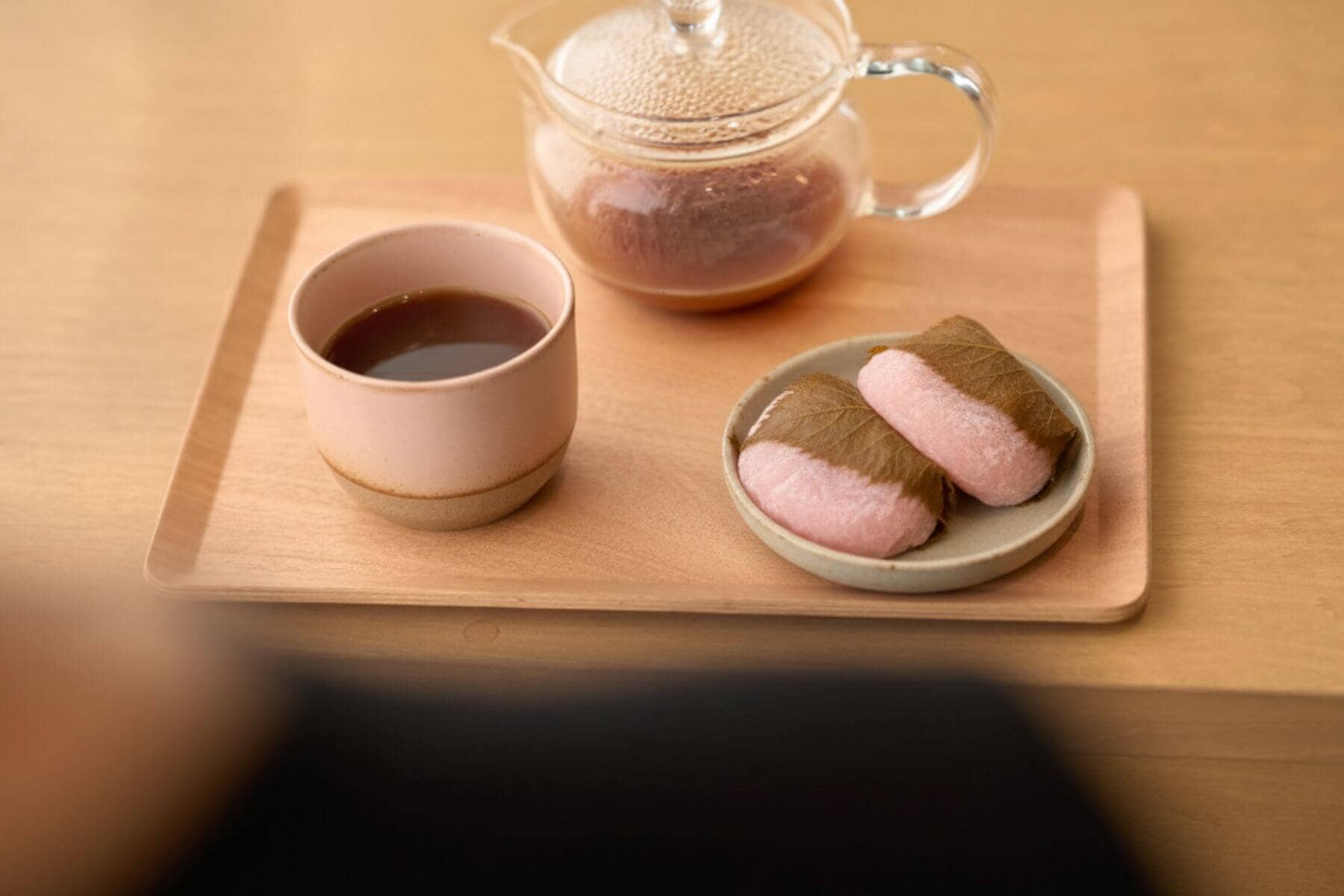 桜餅とSAKURAI BLENDのペアリング