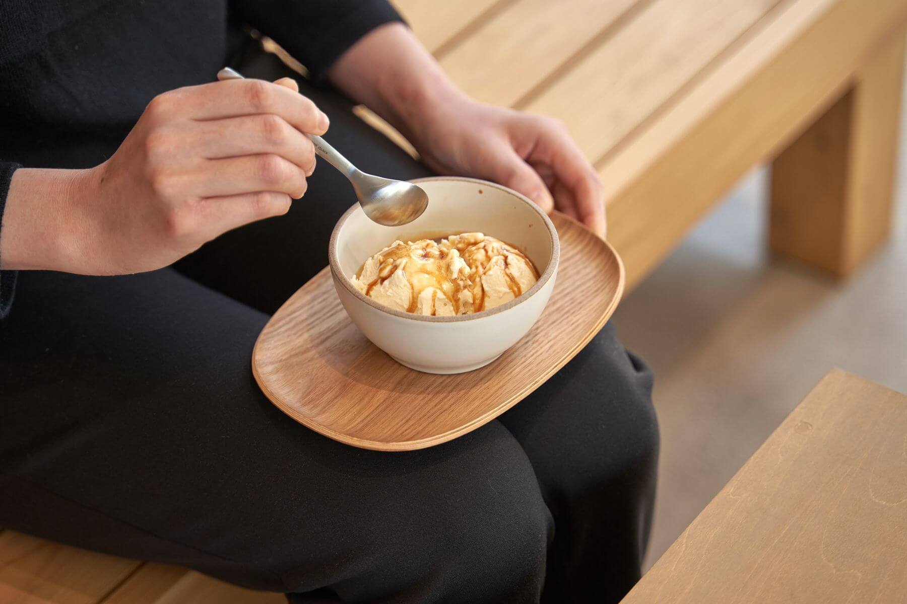 レイコーブレンドのアフォガート風