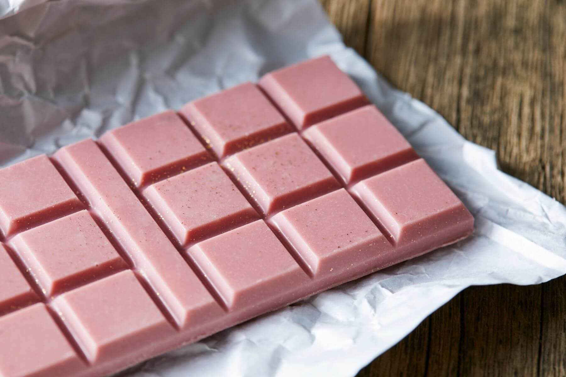 苺味のチョコレート