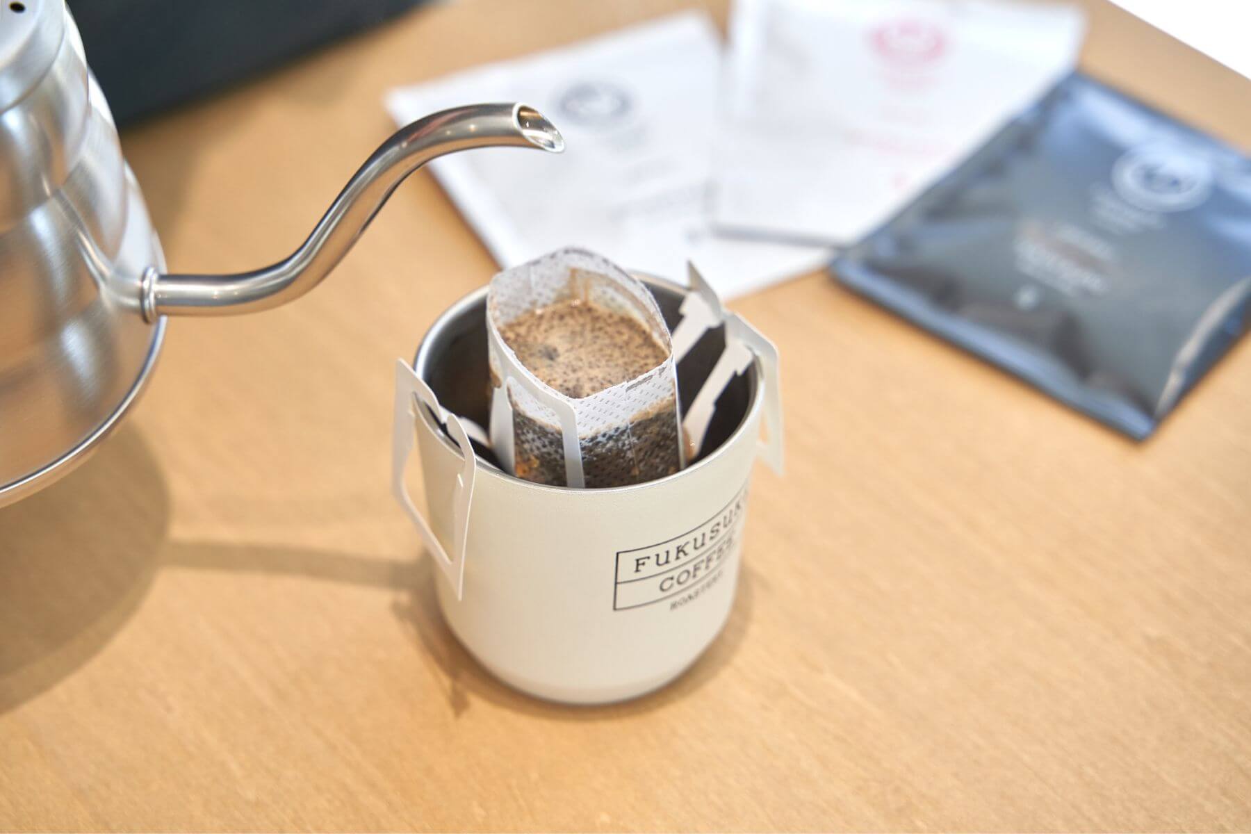 ドリップバッグを淹れる