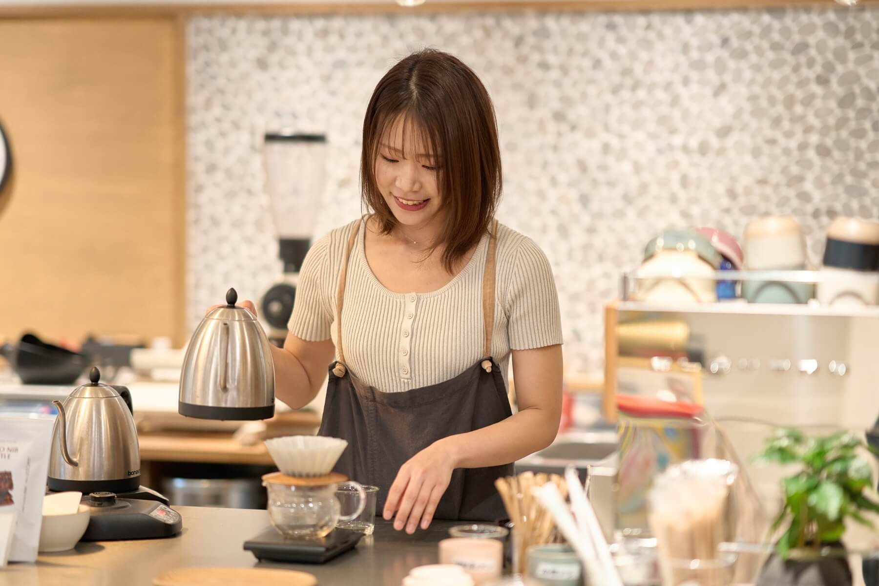 FUKUSUKE COFFEEのバリスタ