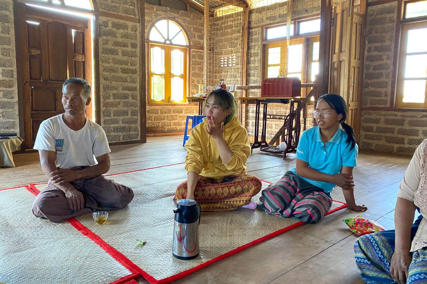 ミャンマー シャン州 ユアンガン ミャポソ村