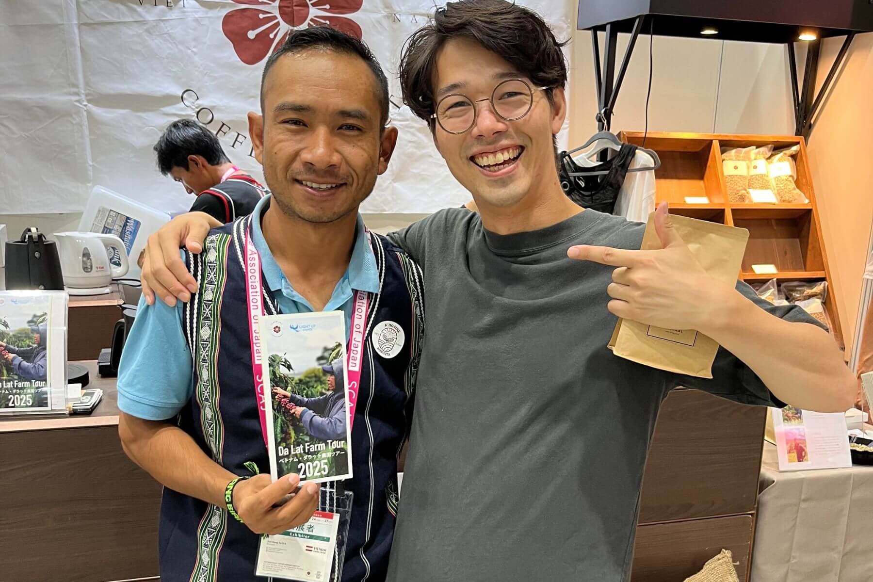 パットさんと代表の三浦