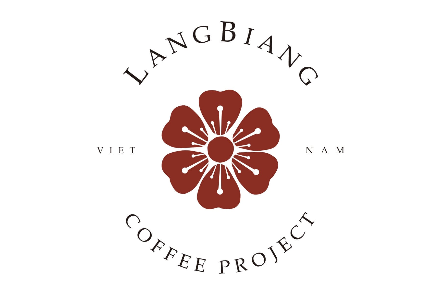 Langbiang Coffee Projectのロゴマーク