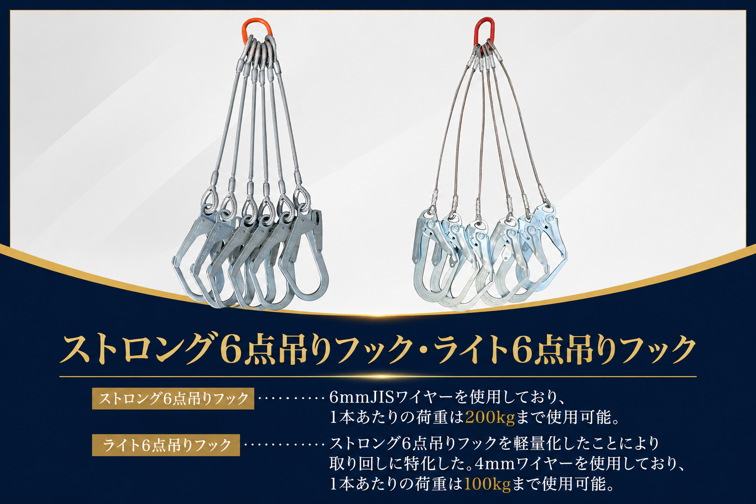 ロクテン吊りフック