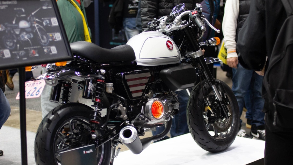 ショー会場での展示の様子