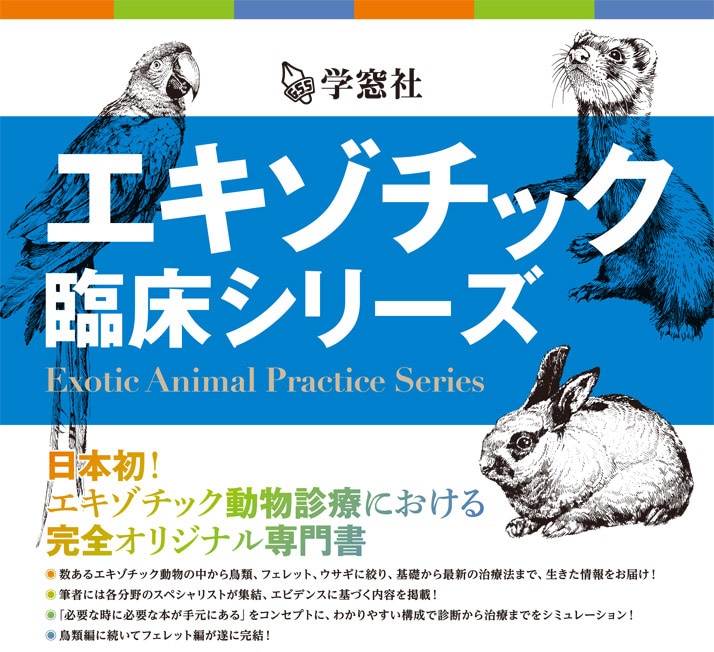 エキゾチックペットマニュアル(第四版) 学窓社 獣医 書籍 専門書-