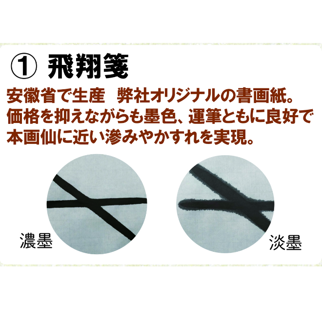 龍翔箋比較