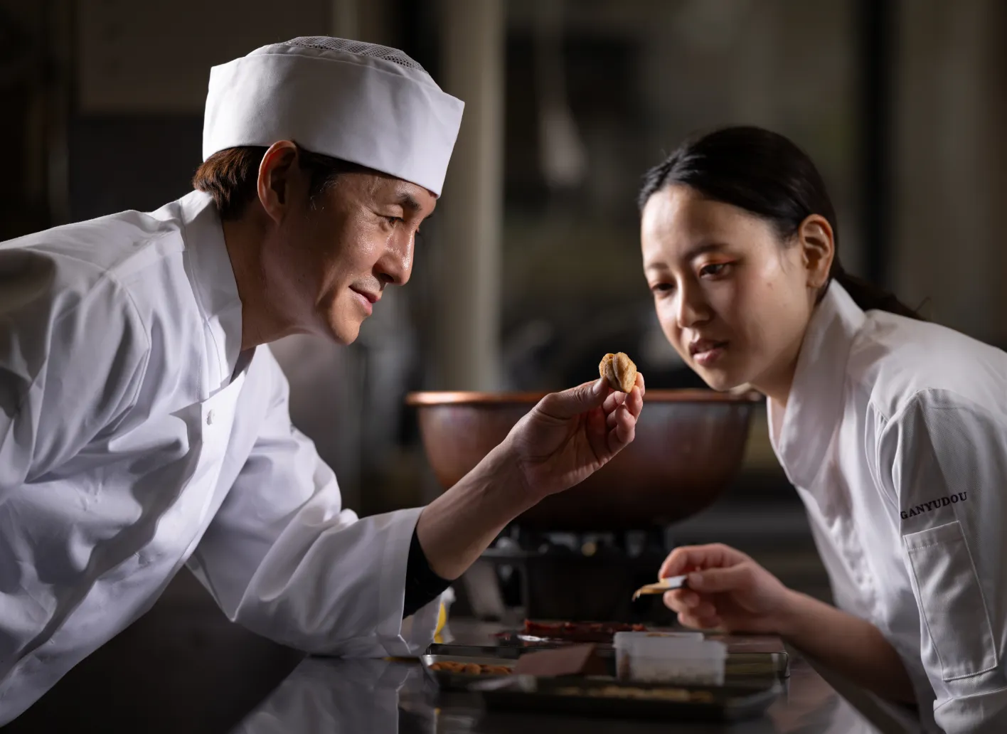 和菓子職人とパテシィエの融合