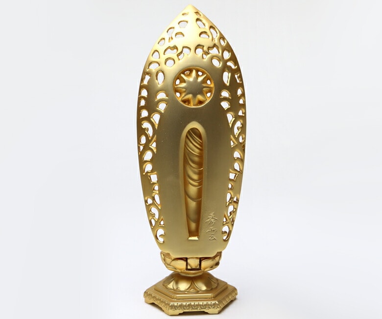 仏像】 釈迦如来立像 15.7cm （純金メッキ） | 仏具,仏像(金属製
