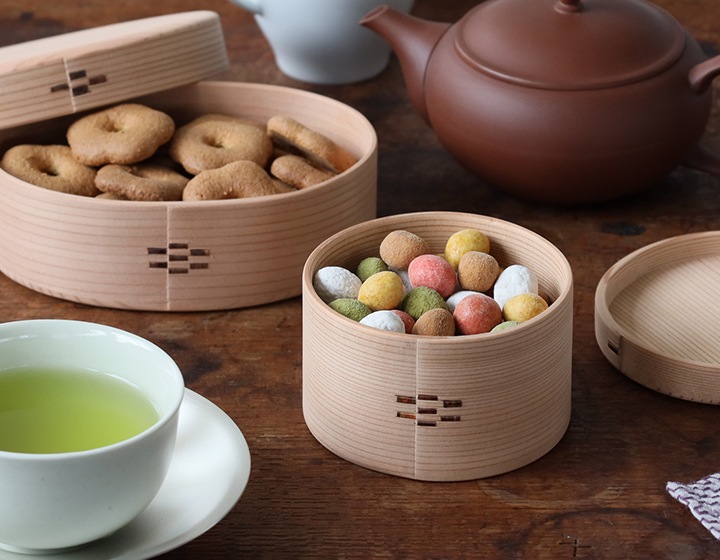 曲げわっぱ工房E08 丸好 梅 （深） | メーカー別,ま行,曲げ