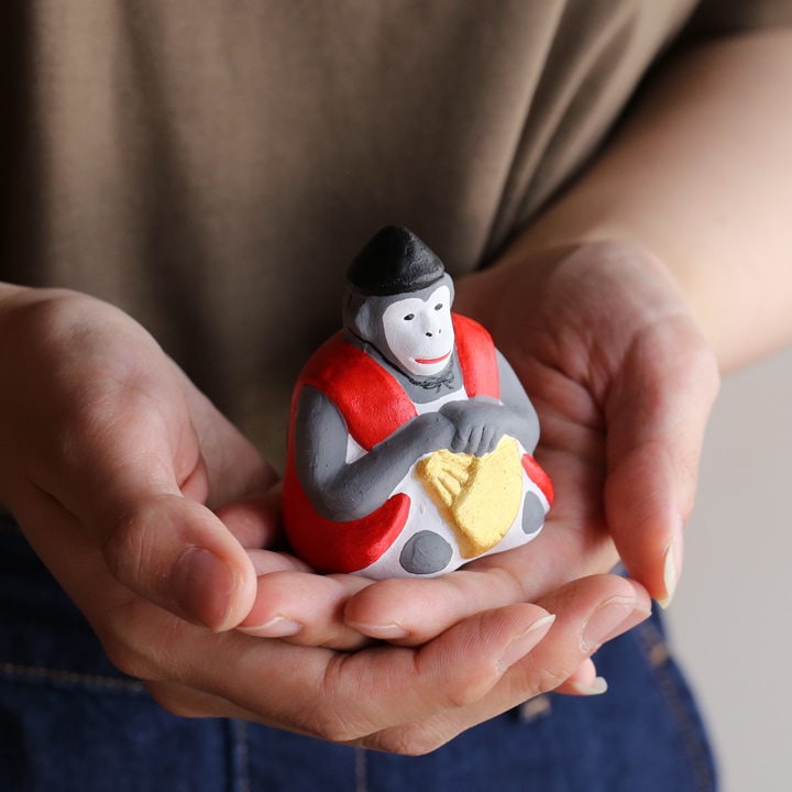 中村人形の干支鈴５体です(猿2体) 中村人形の干支鈴5体です(猿2体)