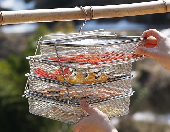 【新品】干しかご （家事問屋）3段 家事問屋 干しかご 3段 46791