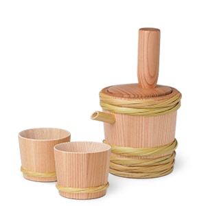 銚子樽1合ぐい呑みセット