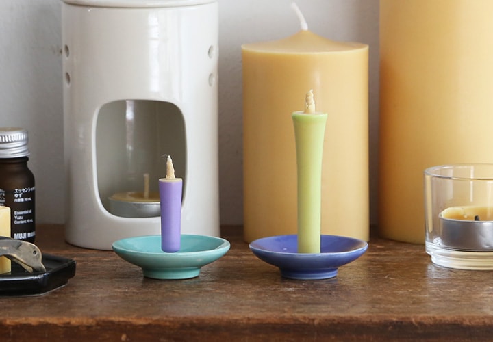 (価格交渉可)ロウソクたて 高澤ろうそく 九谷焼 ろうそく立て 5色 | メーカー別,た行,高澤商店