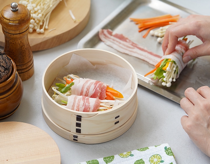 山一 ミニ和せいろ 15 蓋付 | メーカー別,や行,山一 | がらんどう｜手