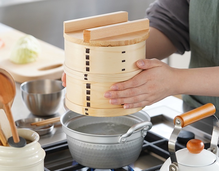 山一 ミニ和せいろ 18 二段 鍋セット | メーカー別,や行,山一