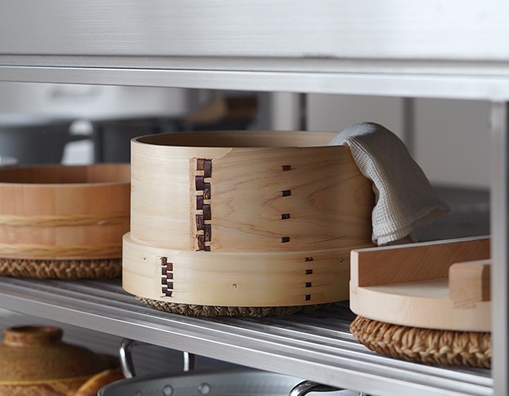 山一　和せいろ　24センチ　☆新品未使用☆ 楽天市場】山一 特級和せいろ 24cm 井桁桟 身＆蓋セット