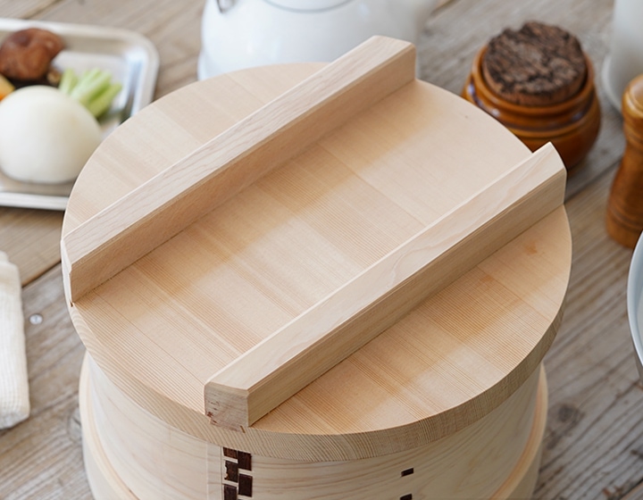 木屋　和セイロ、蓋　木製 蒸し器 直径約30cm 販売店 木屋 和セイロ、蓋 木製 蒸し器 直径約30cm 【公式通販】