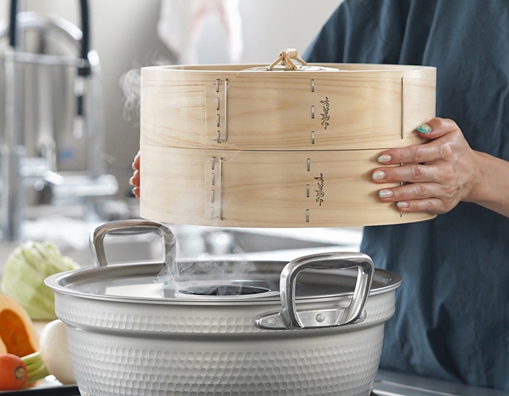 山一 ひのき中華せいろ 30 蒸し板＆鍋セット | メーカー別,や行,山一