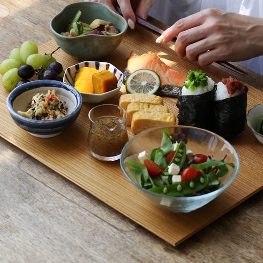 四十沢木材工芸 KITO匙面折敷 長角