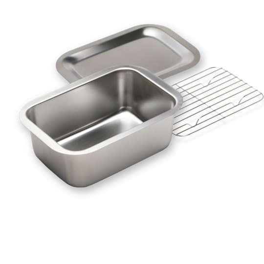 仔犬印 フラットエッジ深型角バット3点セット