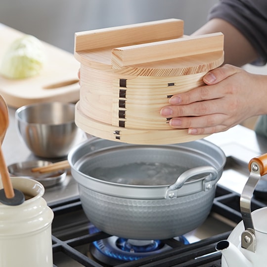 山一ミニ和せいろ21一段鍋セット