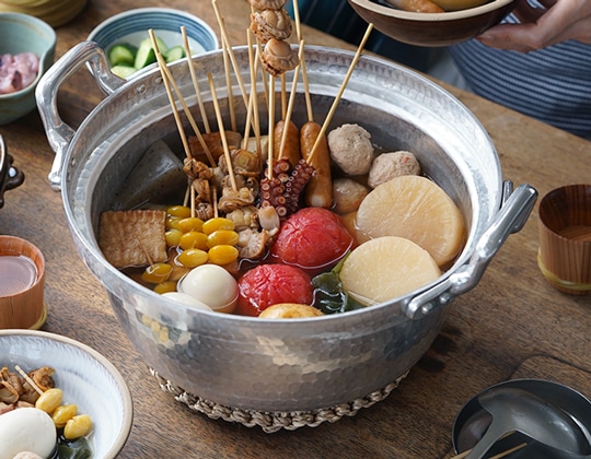 姫野作. アルミ段付鍋 （蓋付）