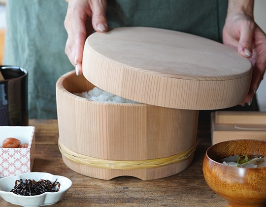 日樽 浅型おひつ