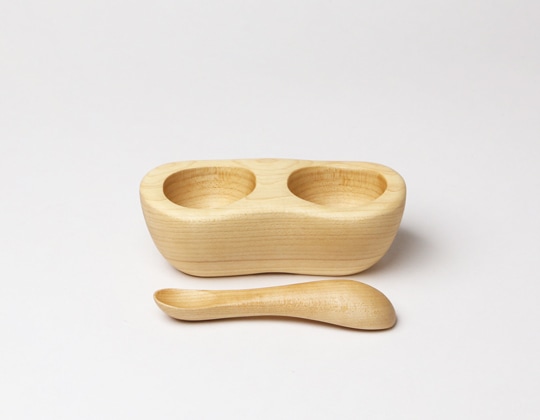 薗部産業 手のひら皿とスプーンのセット