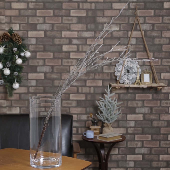 在庫処分 半額 冬の造花 氷霜纏う北欧の枝 Sale 造花 インテリアフラワー アレンジ 室内 ディスプレイ 季節 フェイク 人工花 アートフラワー カフェ 飾り 事務所 装飾 オフィス 玄関 受付 窓口 フラワーアレンジメント ガーデン雑貨 造花 フラワーアレンジ