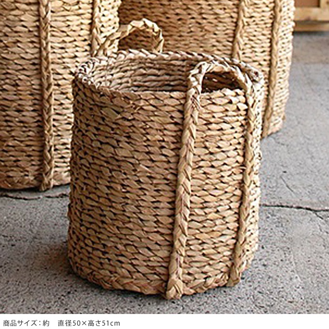 手作りラタンバスケット シリンダー型 懸崖12号鉢用 天然 鉢カバーナチュラル ポットカバー 自然 夏 着せ替え アジアン テイスト おしゃれ ガーデニング 鉢カバー バスケット ガーデン用品屋さん