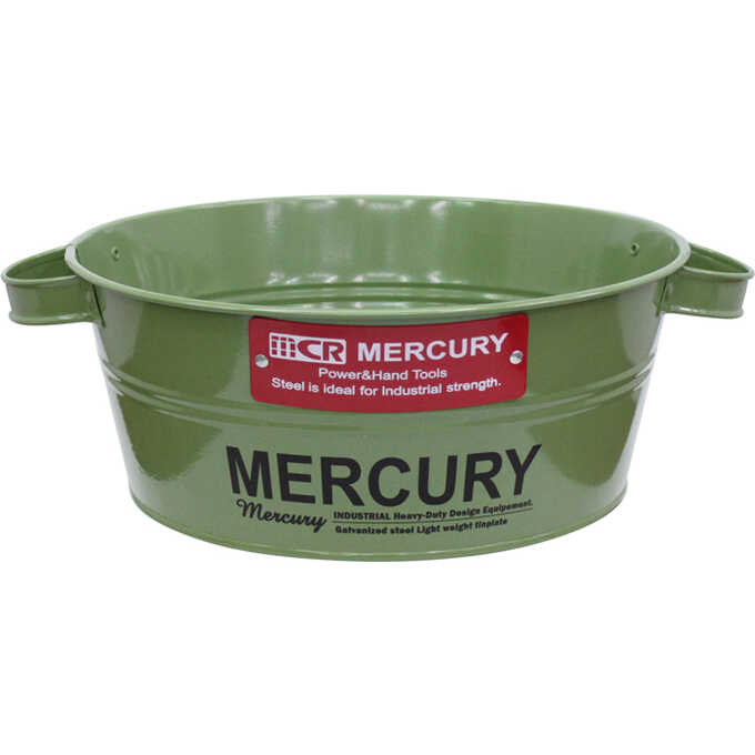バケツ ブリキ おしゃれ Mercury ブリキバケツ シルバー 直径29 5cm Textブラック タライ シンプル 容器プランターカバー ガーデン 収納 インテリア 小物入れ 鉢カバー すべての商品 ガーデン用品屋さん