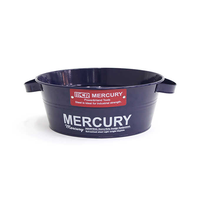 バケツ ブリキ おしゃれ Mercury ブリキバケツ シルバー 直径29 5cm Textブラック タライ シンプル 容器プランターカバー ガーデン 収納 インテリア 小物入れ 鉢カバー すべての商品 ガーデン用品屋さん