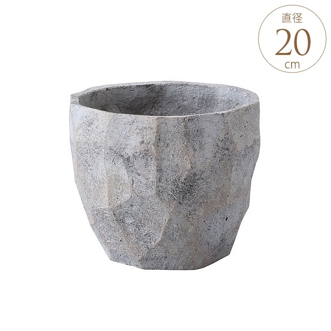 コンクリート 鉢 粗削り強堅 アンティーク プランター S 直径cm 植木鉢 ポットおしゃれ 底穴あり フラワーポット ナチュラル 自然 すべての商品 ガーデン用品屋さん