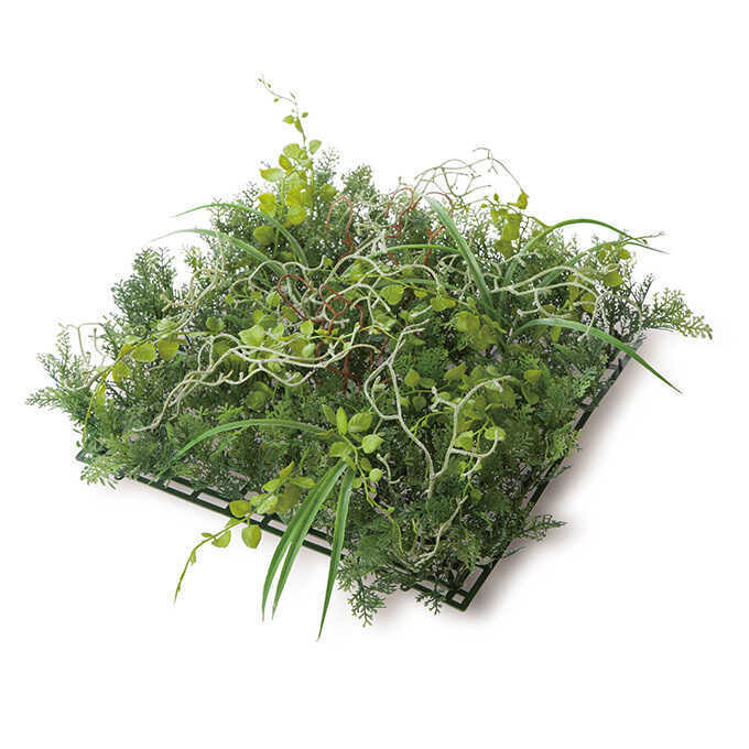 造花 壁面 ワイルドグリーンマット 30 30cm 造花マット壁面緑化 おしゃれ フェイクグリーン ウォール 緑 ガーデン雑貨 造花 フラワーアレンジ ガーデン用品屋さん