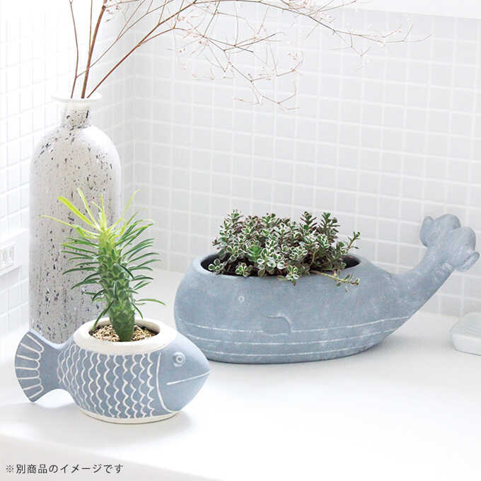 かわいい 絵本の世界 プランター 海の物語 マーメイド L 植木鉢 小さいおしゃれ フラワーポット 北欧 底穴あり すべての商品 ガーデン用品屋さん