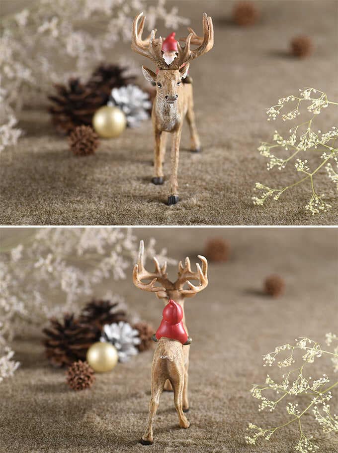 クリスマス雑貨 サンタ 置き物 飾り トナカイ ソリ 雪だるま 木製